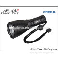 2015 china new led flashlight diving torch rechargeable battery type